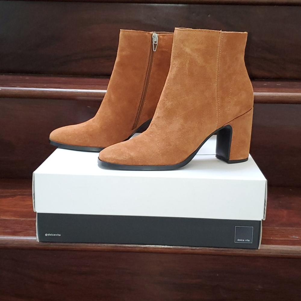 Dolce Vita Fiola block heel booties